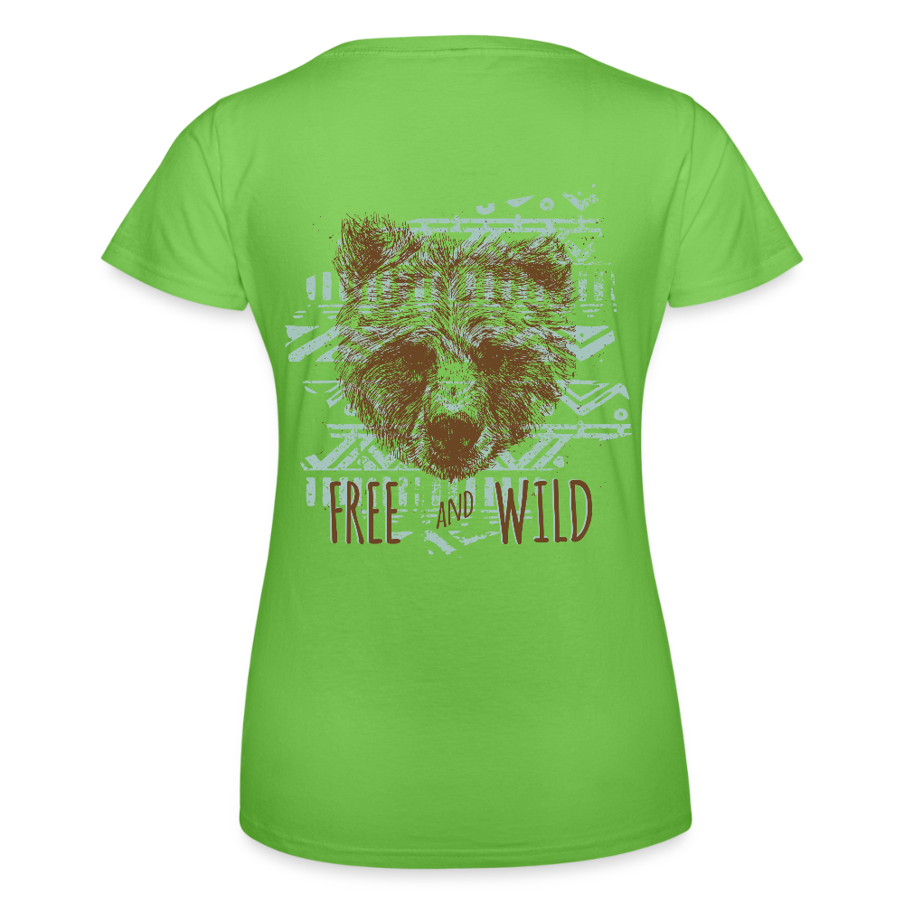Vrouwen T-shirt van Fruit of the Loom - lichtgroen