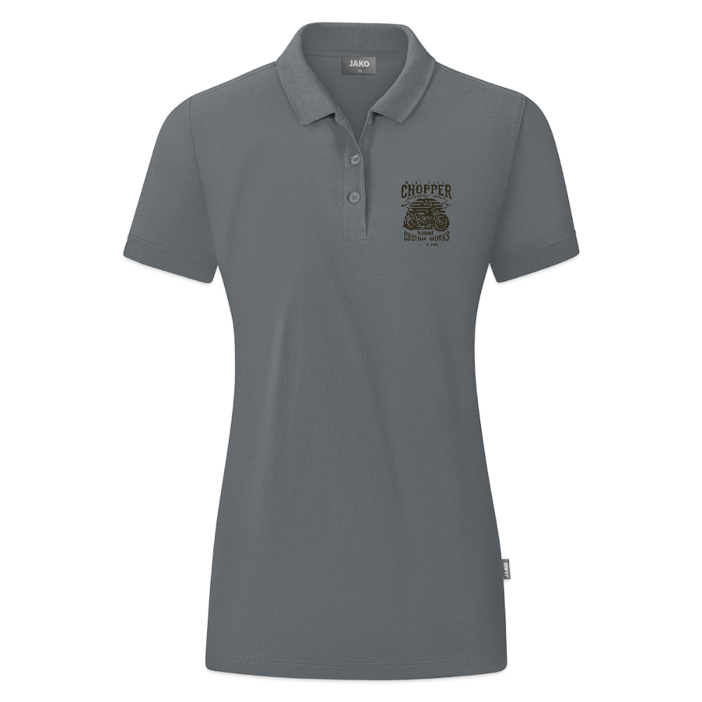 JAKO Vrouwen polo Organic - grijs