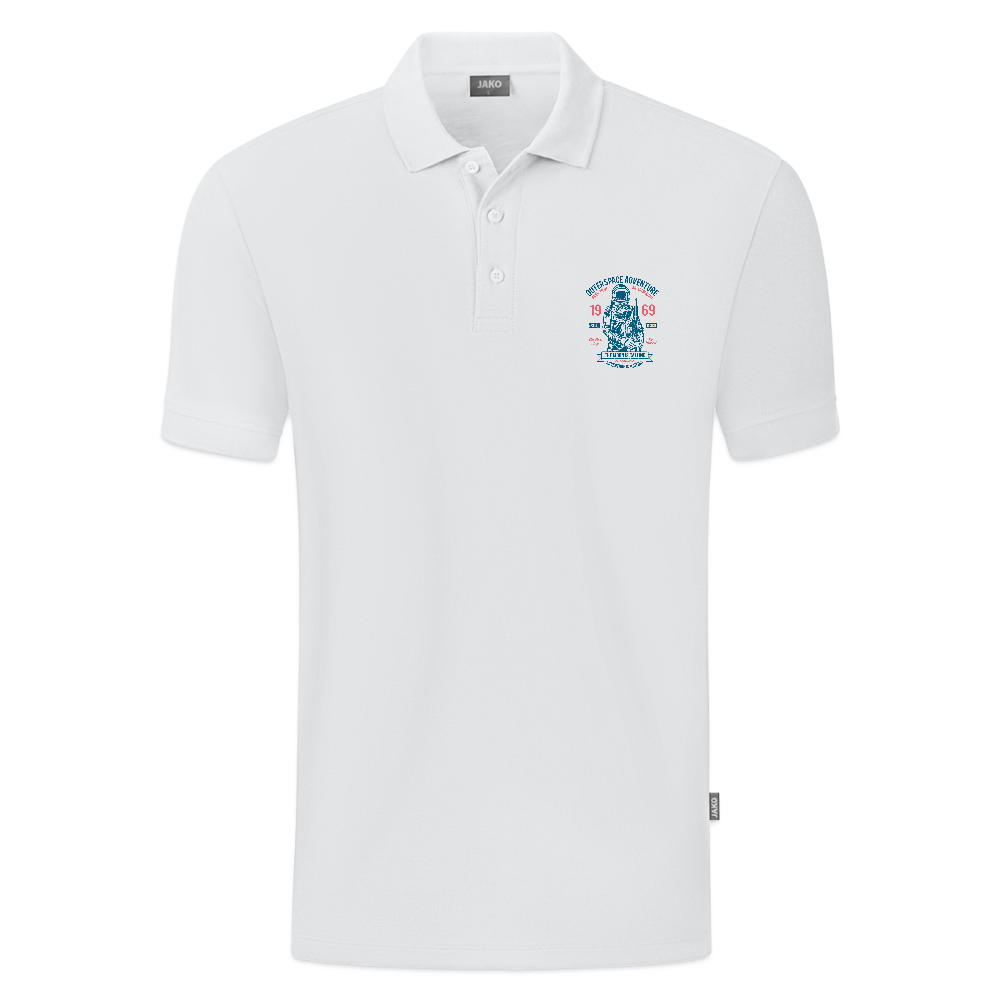 JAKO Mannen Polo Organic - wit