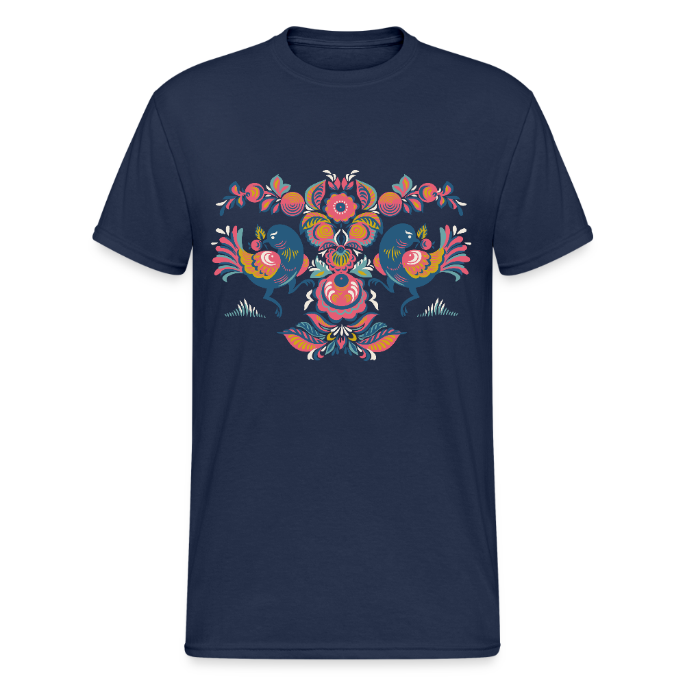 Mannen Gildan Heavy T-shirt - navy