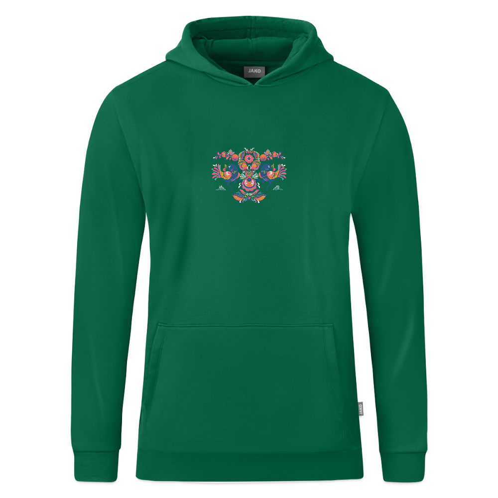 JAKO Kinderhoodie Organic - kelly groen
