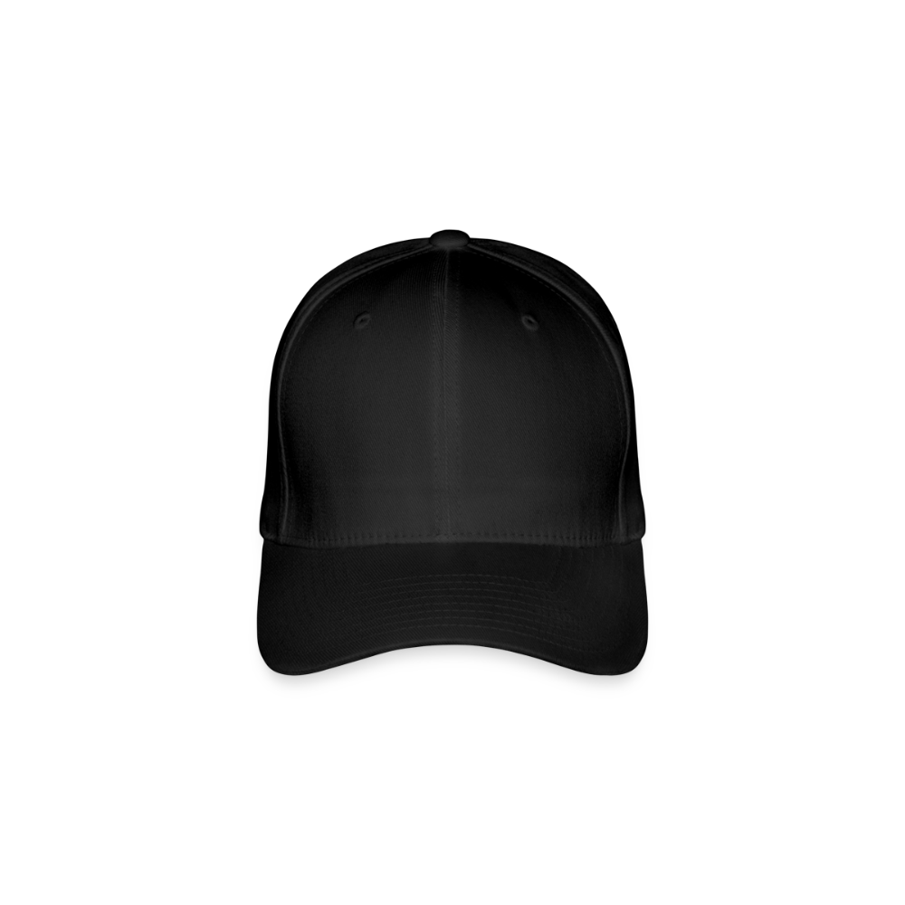 Flexfit baseballcap - zwart