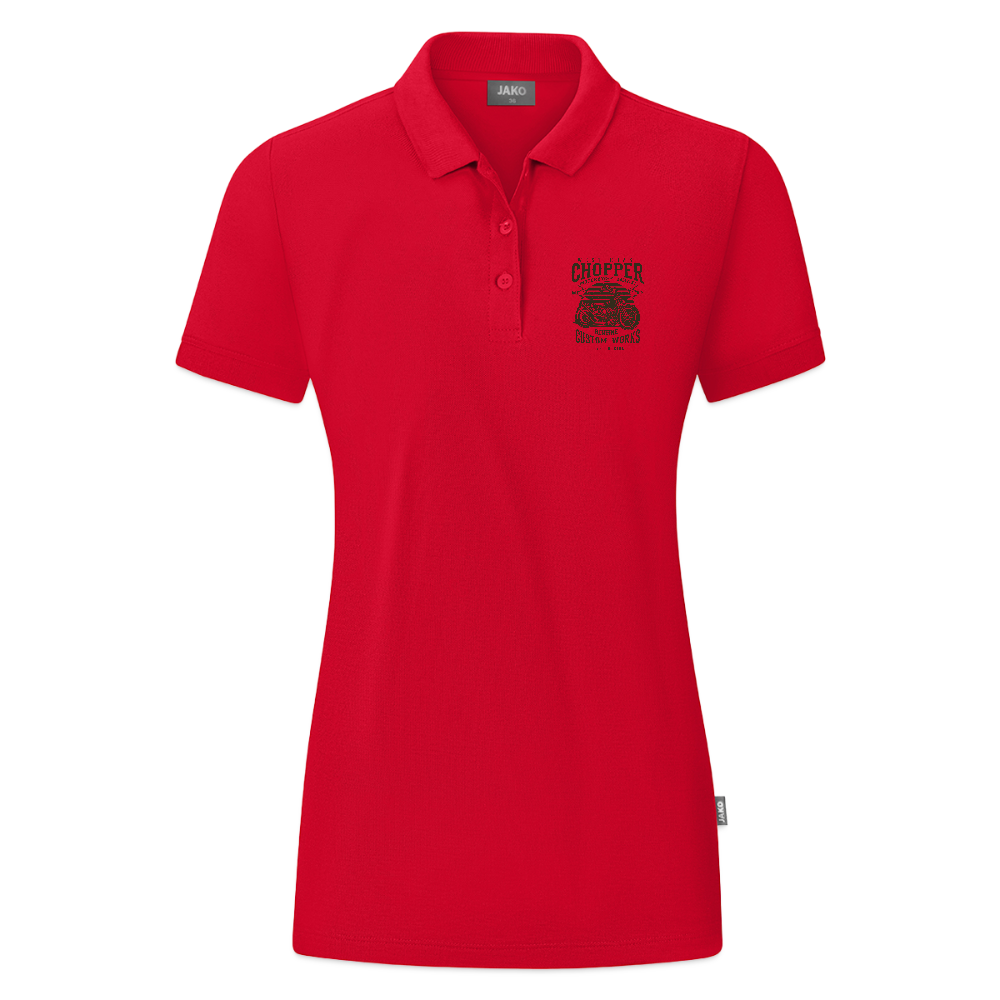 JAKO Vrouwen polo Organic - rood