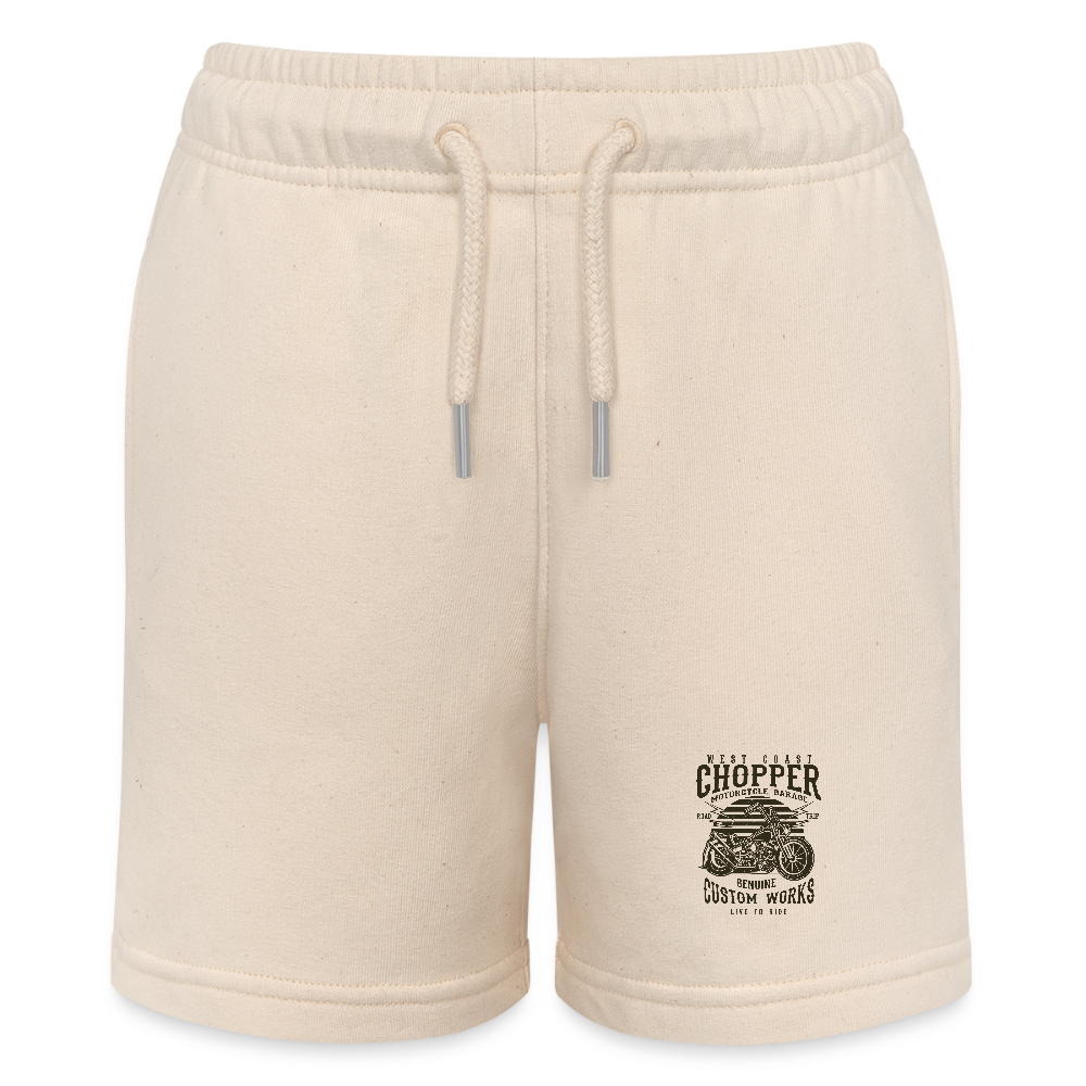 Stanley/Stella teenager bio-joggingshorts MINI BOLTER - witgrijs