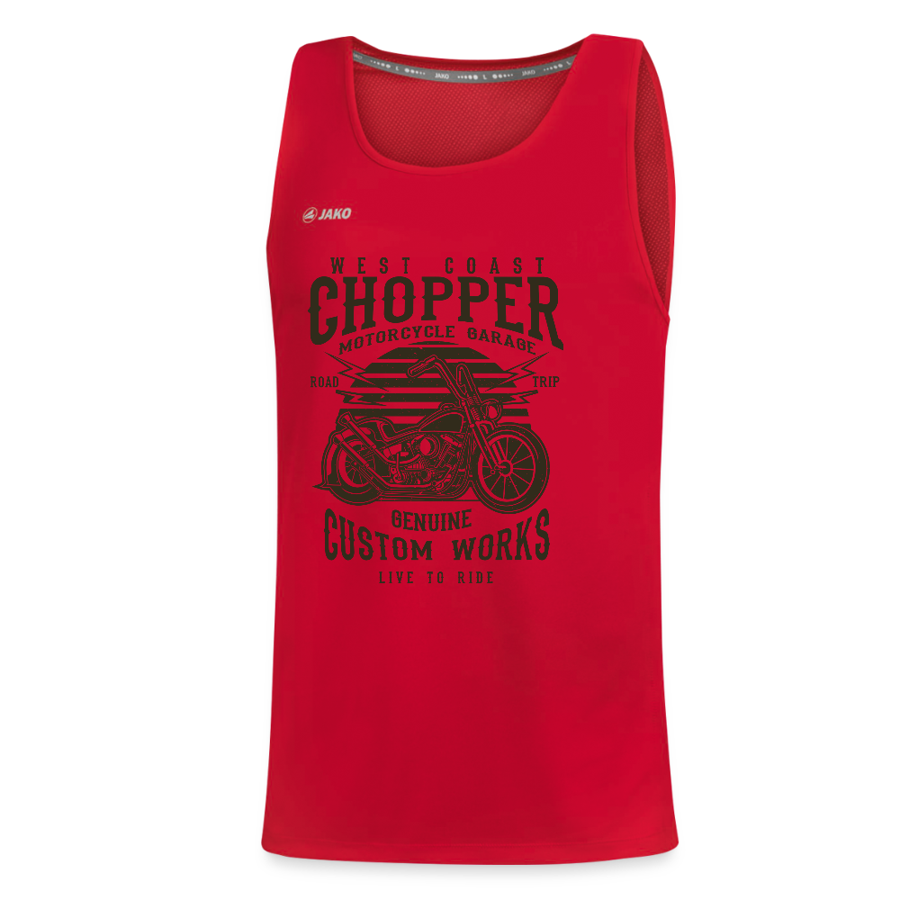 JAKO Teenager tanktop Run 2.0 - rood