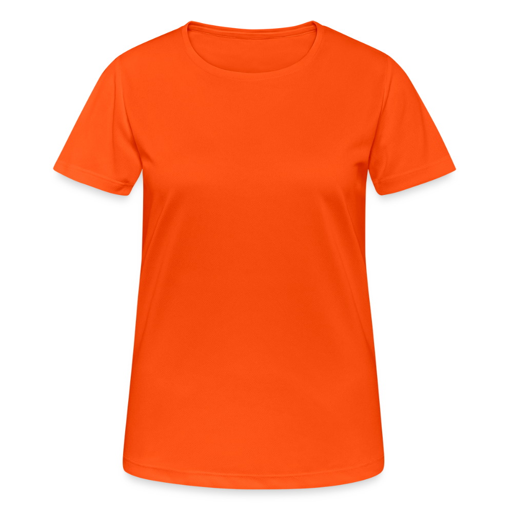Vrouwen T-shirt ademend actief - neonoranje