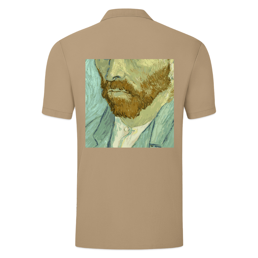JAKO Mannen Polo Organic - beige