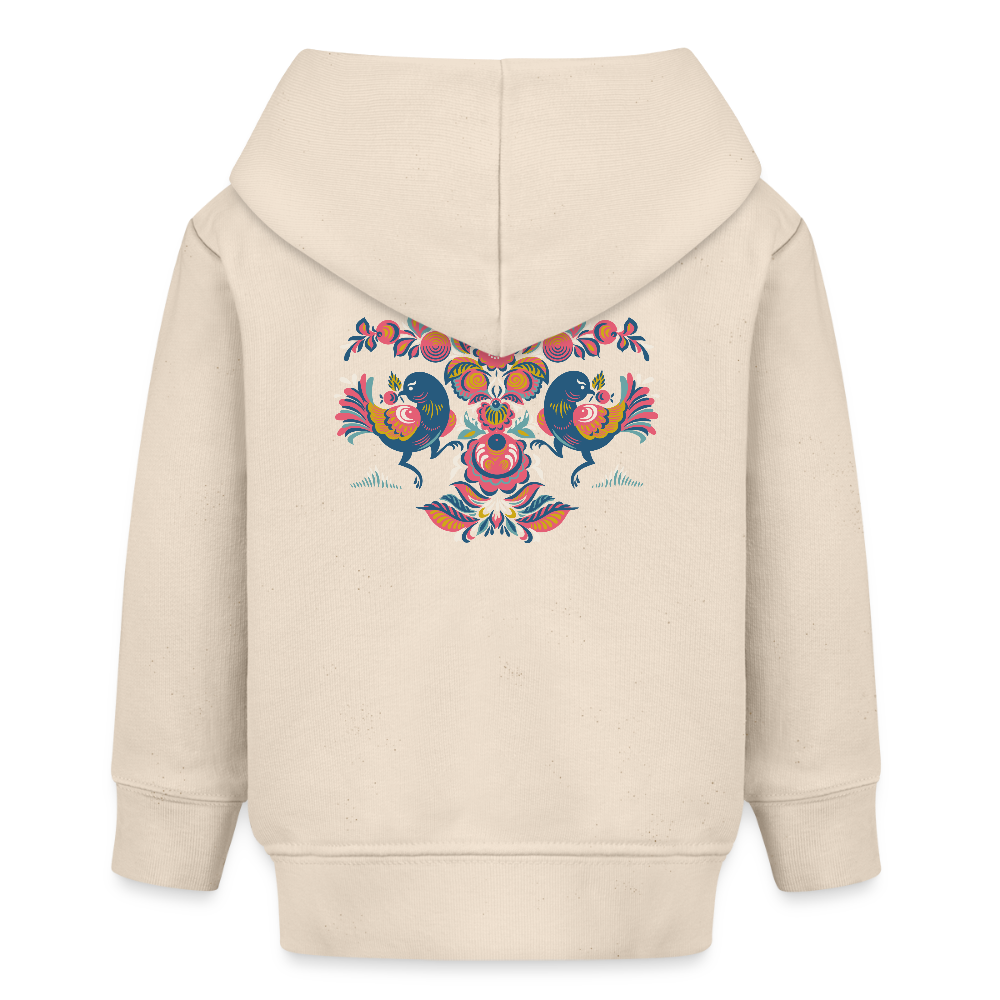 Stanley/Stella Bio hoodie BABY CRUISER - witgrijs