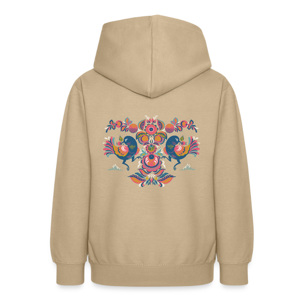 Teenager hoodie - zand