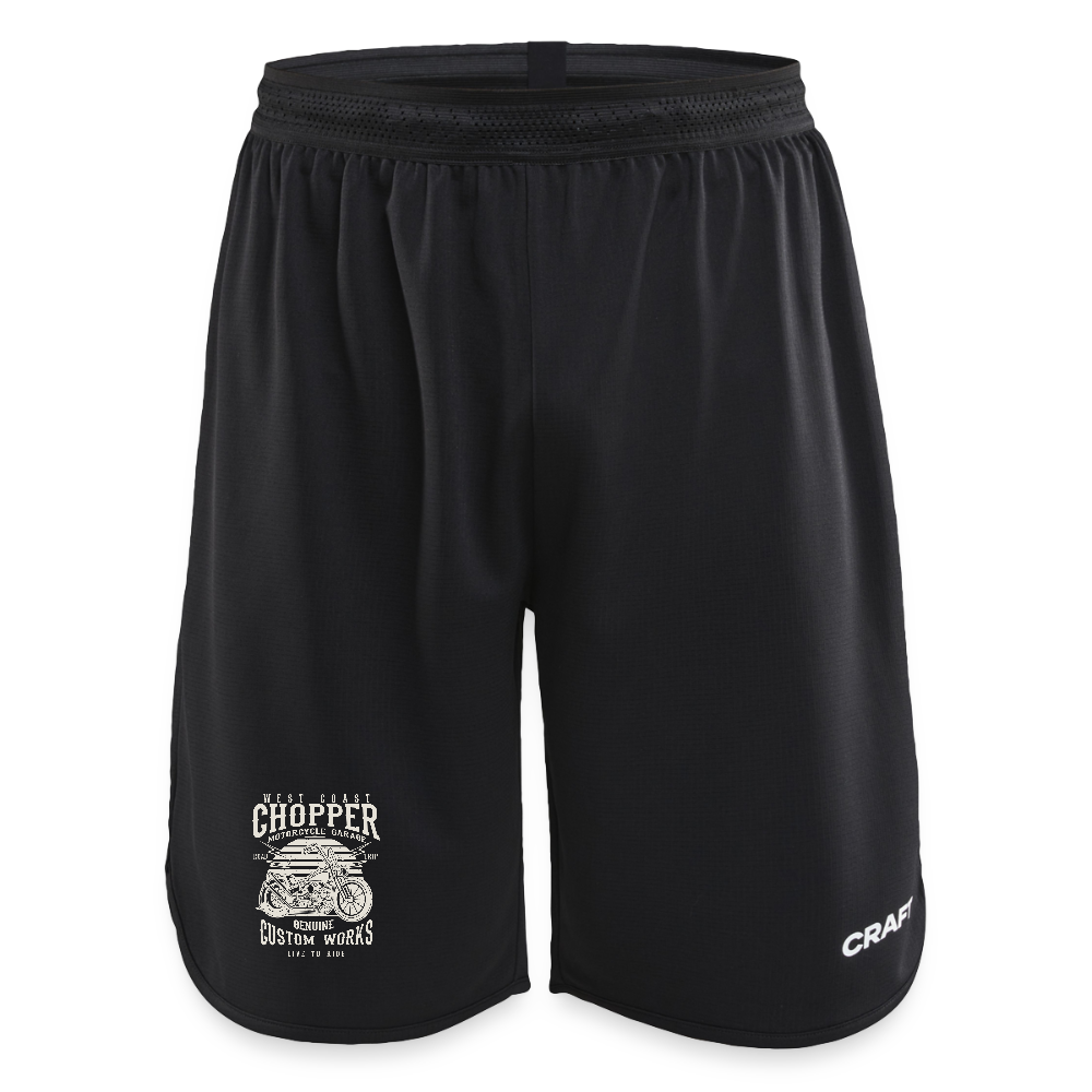 CRAFT Progress kinder-basketbalshorts - zwart