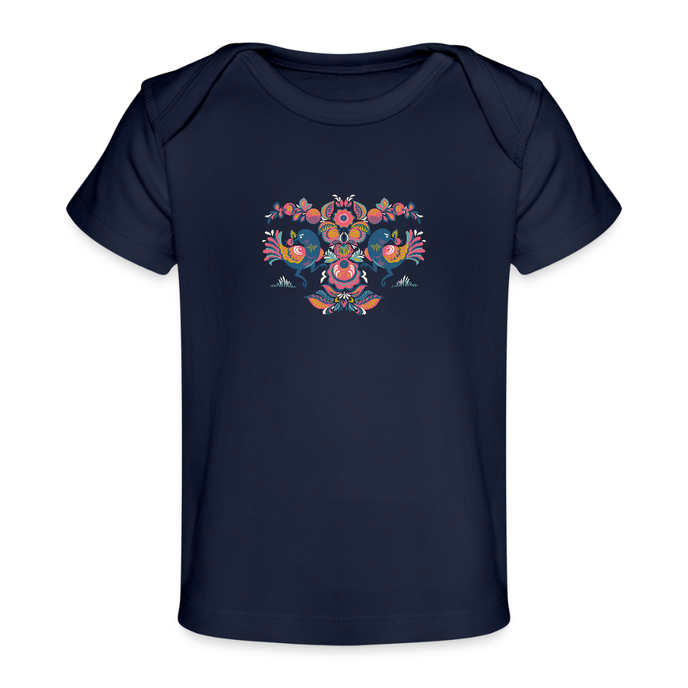 Baby bio-T-shirt - dark navy