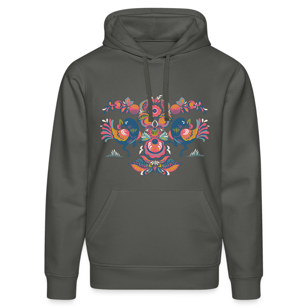 Stanley/Stella Uniseks bio-hoodie DRUMMER - houtskool