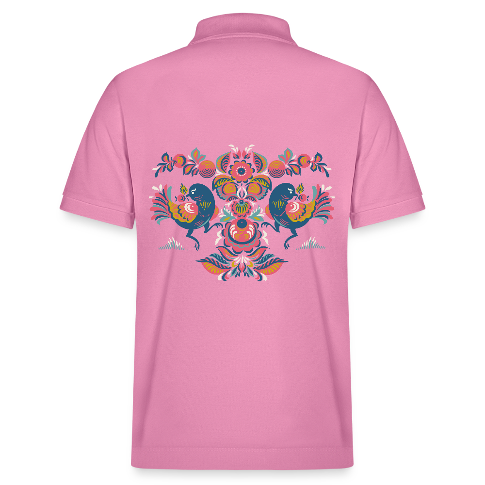 Stanley/Stella uniseks bio poloshirt PREPSTER - bubbelroze