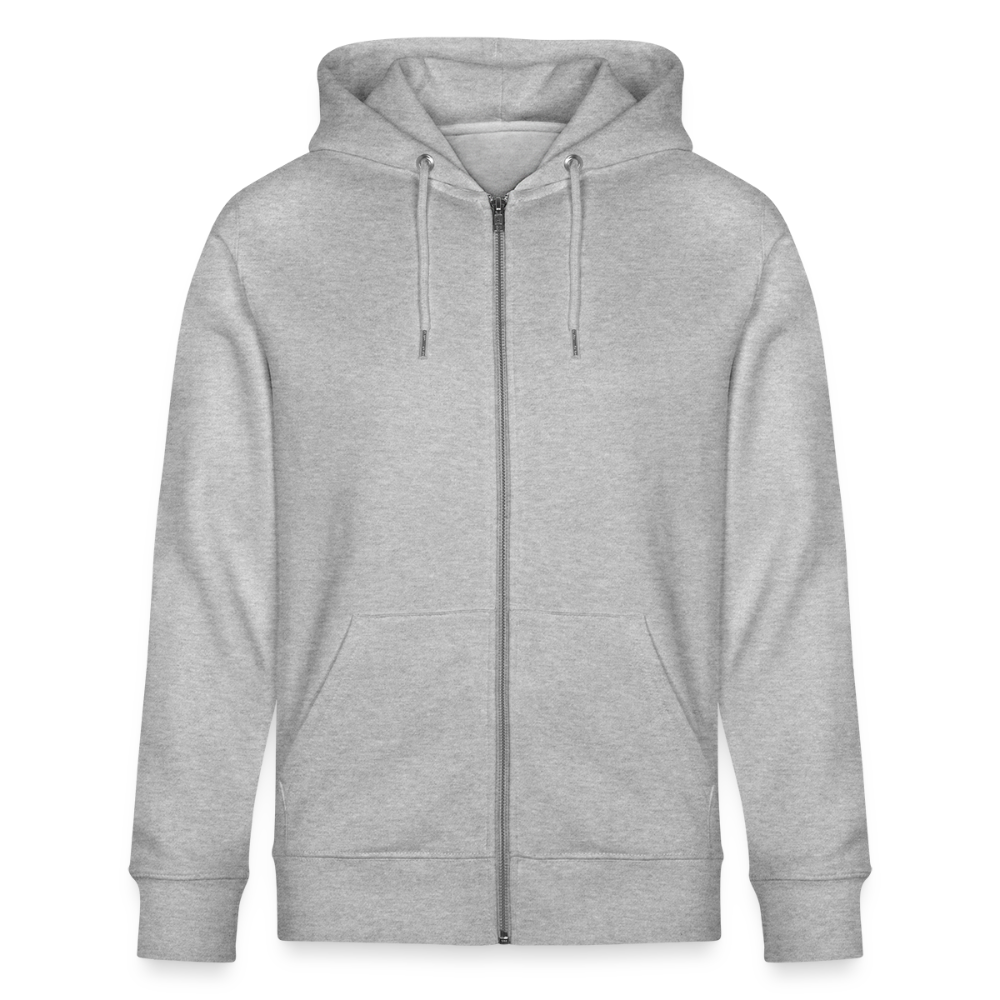 Stanley/Stella Uniseks bio-ziphoodie CULTIVATOR - grijs gemêleerd
