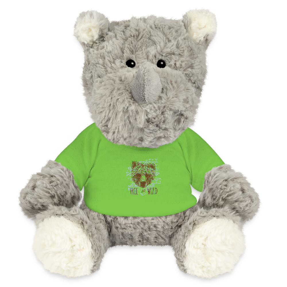 MiniFeet® Neushoorn Svea - lichtgroen