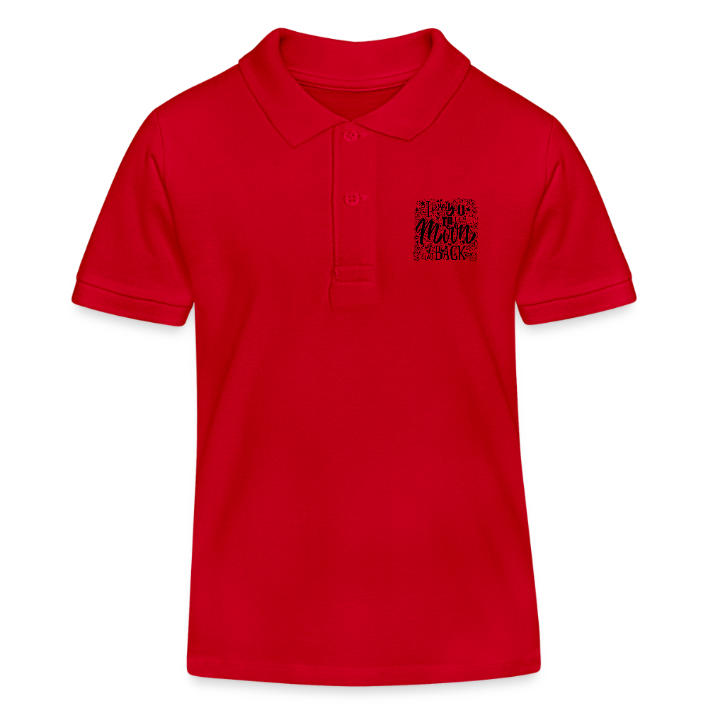 Stanley/Stella Kinderen bio-poloshirt MINI SPRINTER - rood