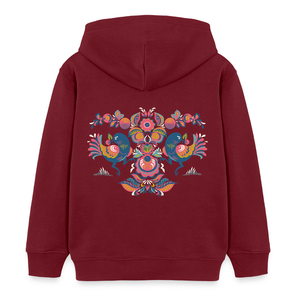 Stanley/Stella Kinder-bio-hoodie Mini Cruiser - bourgognerood