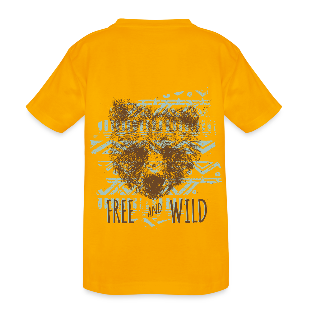 Kinderen Heavy Cotton T-shirt - goud