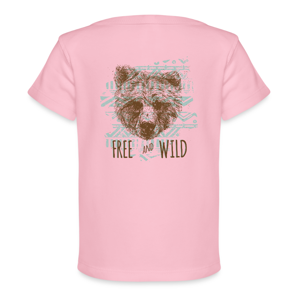 Baby bio-T-shirt - light roze