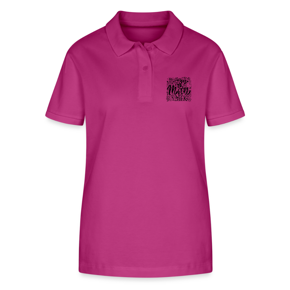 Stanley/Stella Vrouwen bio poloshirt ELLISER - orchidee