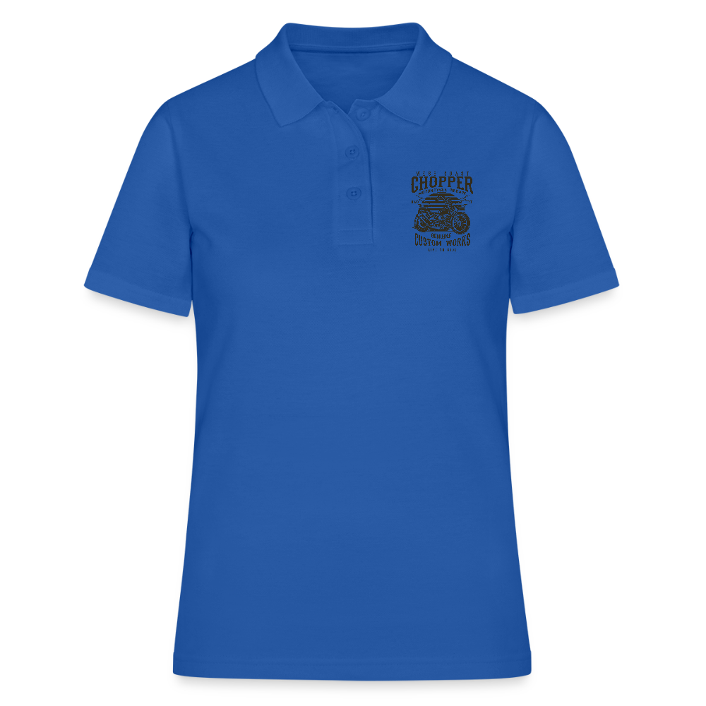 Women's Polo Shirt - koningsblauw