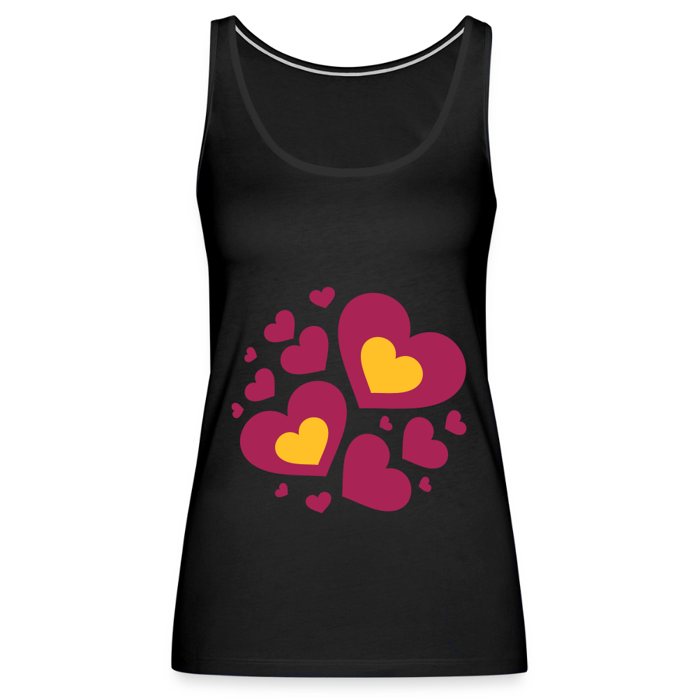 Vrouwen Premium tank top - zwart