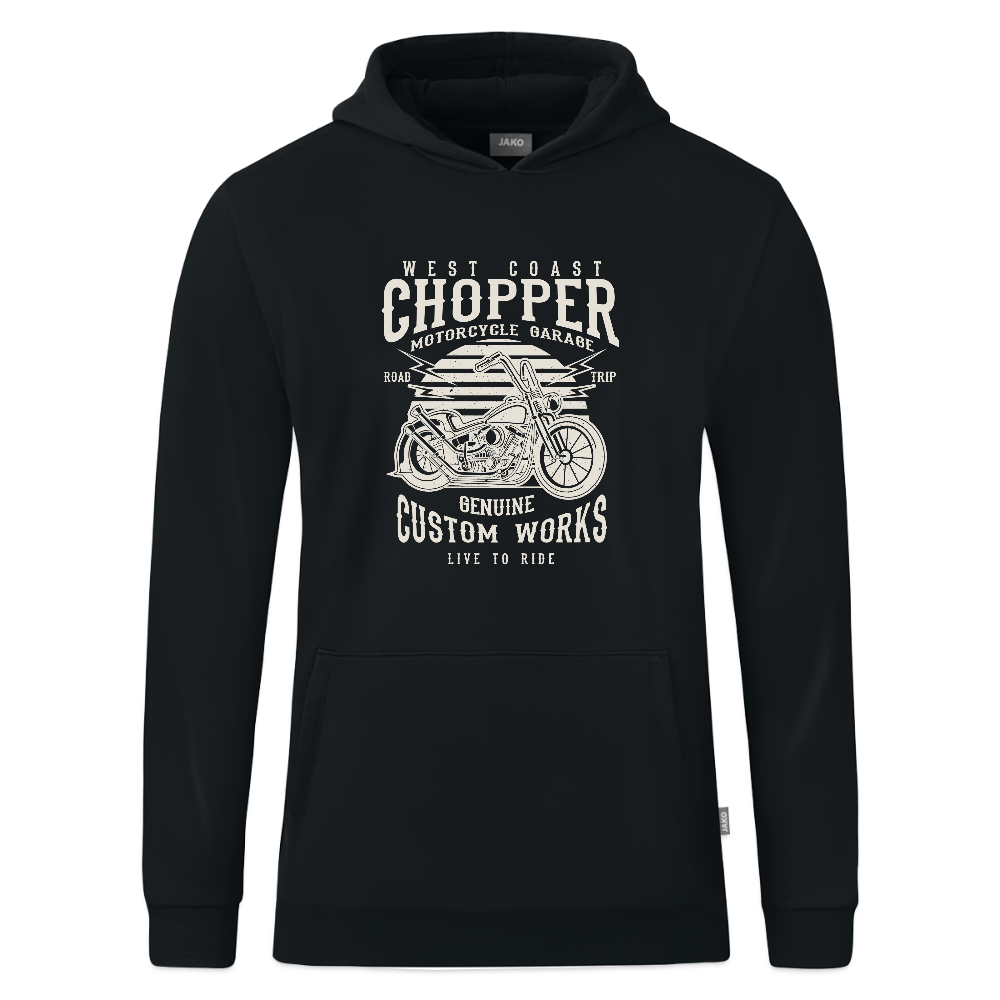 JAKO Kinderhoodie Organic - zwart