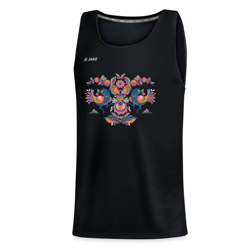 JAKO Teenager tanktop Run 2.0 - zwart