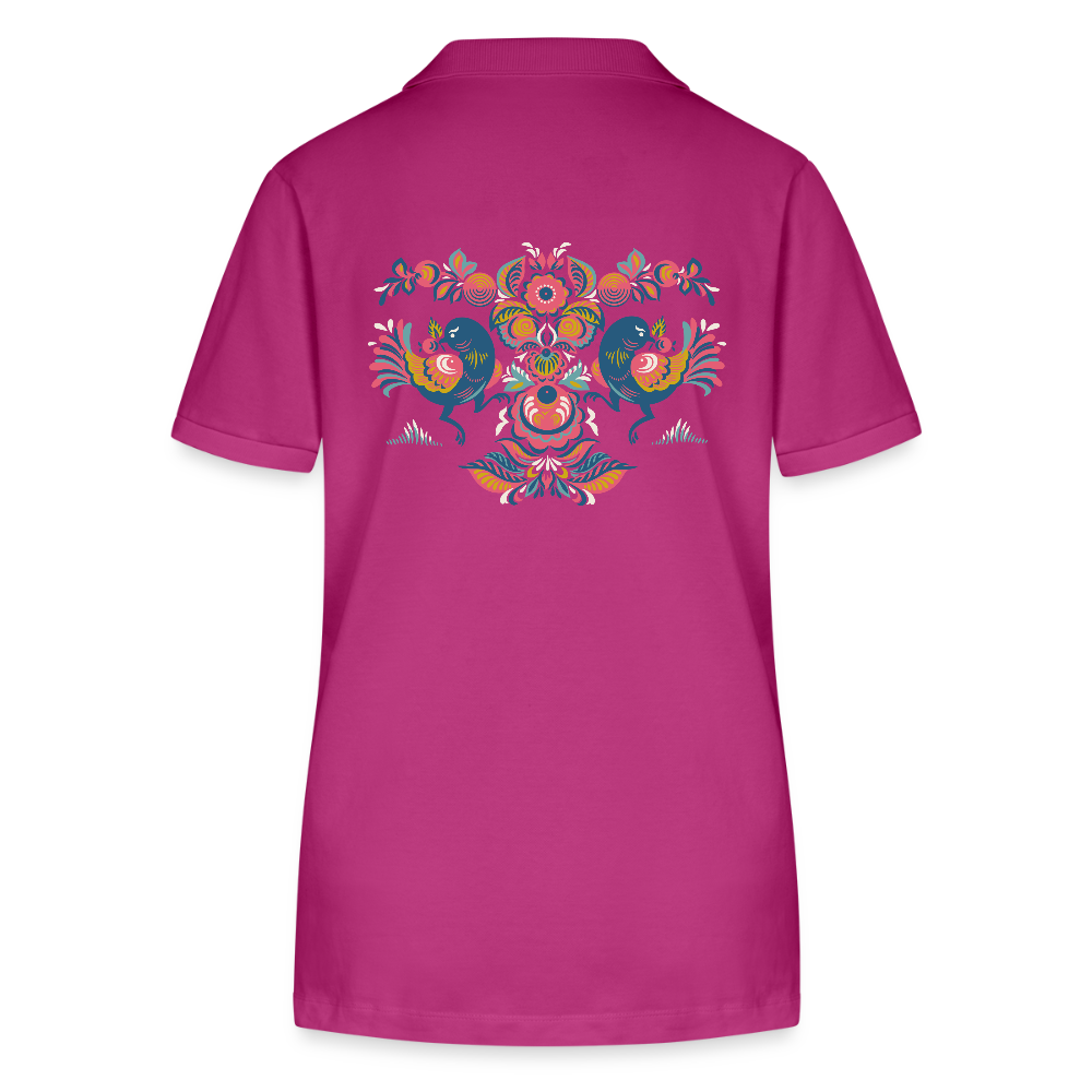 Stanley/Stella Vrouwen bio poloshirt ELLISER - orchidee