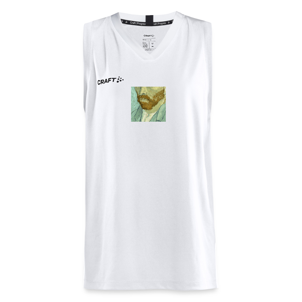 CRAFT Progress teenager basketbalshirt - wit