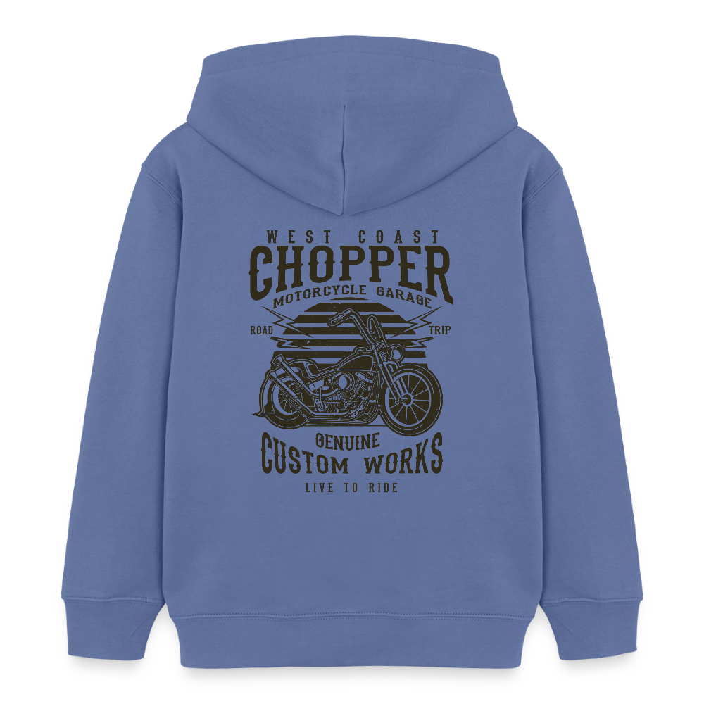 Stanley/Stella Kinder-bio-hoodie Mini Cruiser - blauw