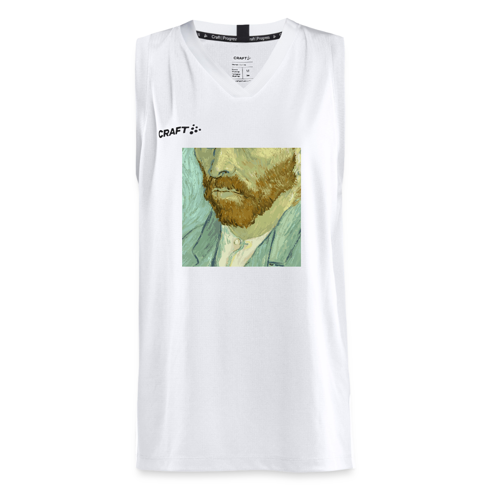 CRAFT Progress teenager basketbalshirt - wit