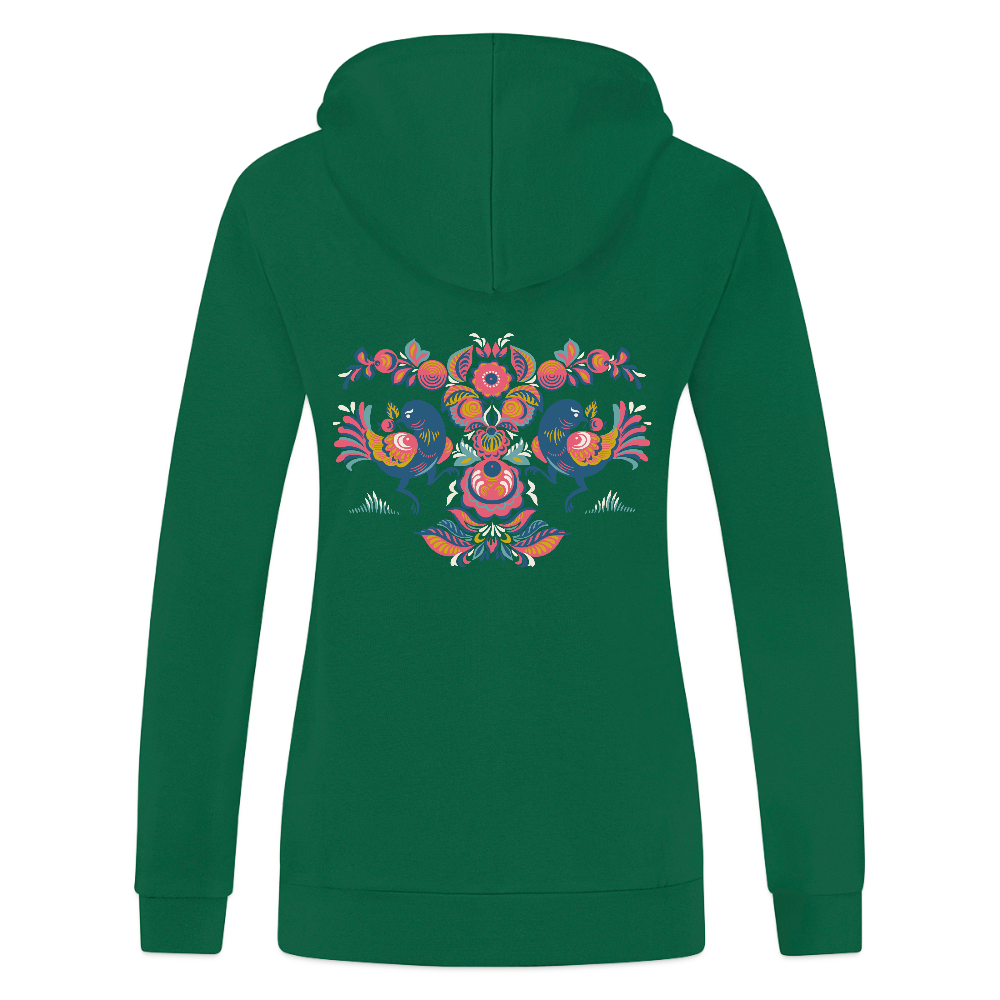 JAKO Vrouwen ziphoodie Organic - kelly groen