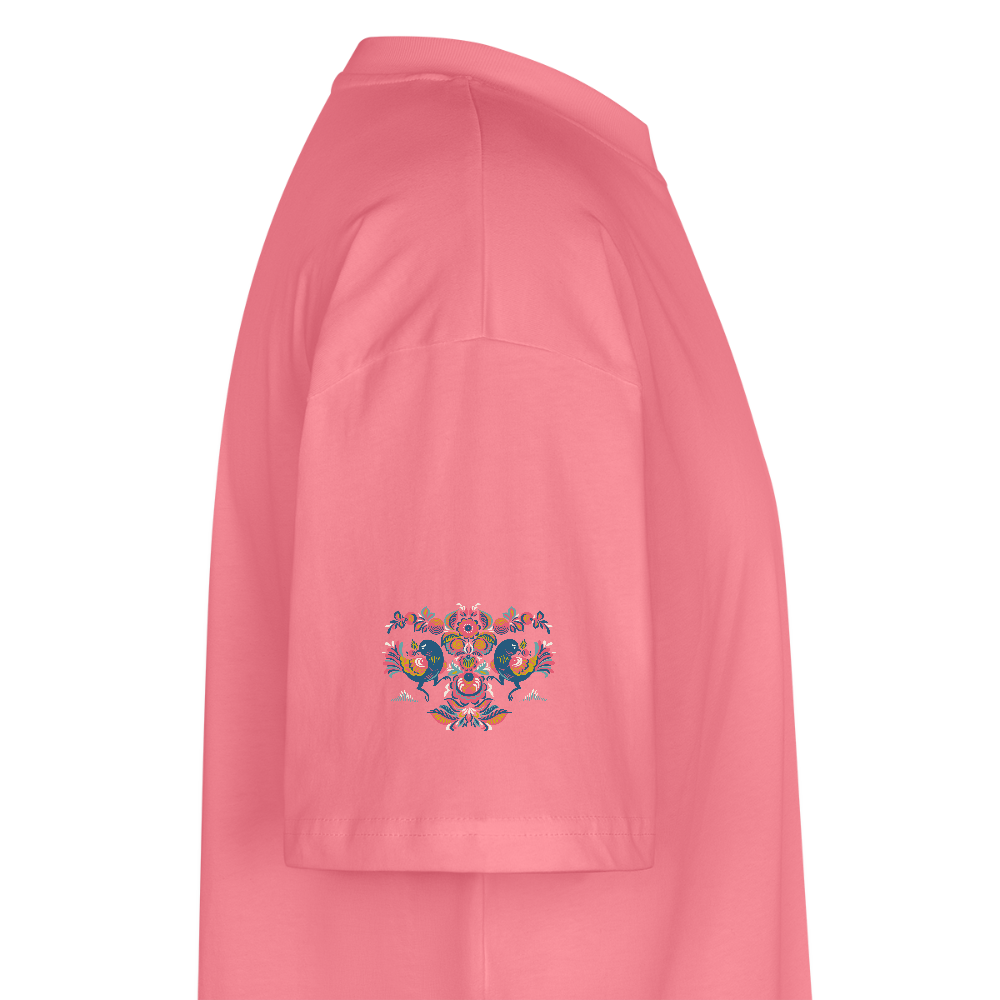 Stanley/Stella Uniseks oversized bio T-shirt Blaster - roze