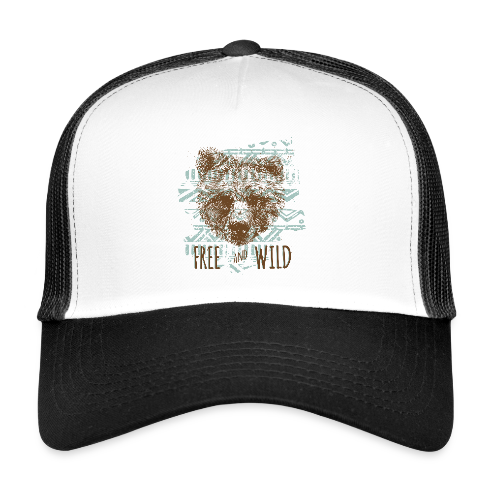Trucker Cap - wit/zwart