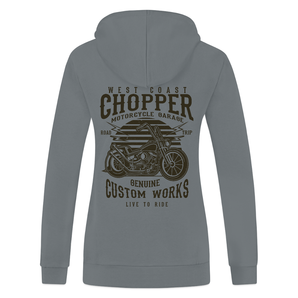 JAKO Vrouwen ziphoodie Organic - grijs