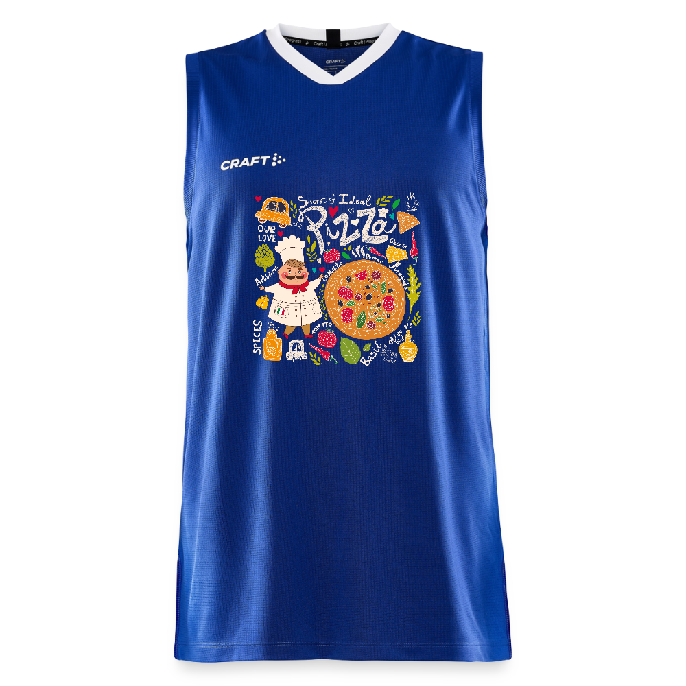 CRAFT Progress kinder-basketbalshirt - koningsblauw