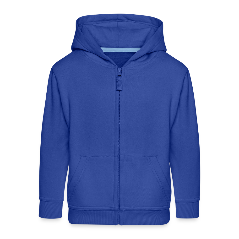 Kinderen Premium jas met capuchon - koningsblauw