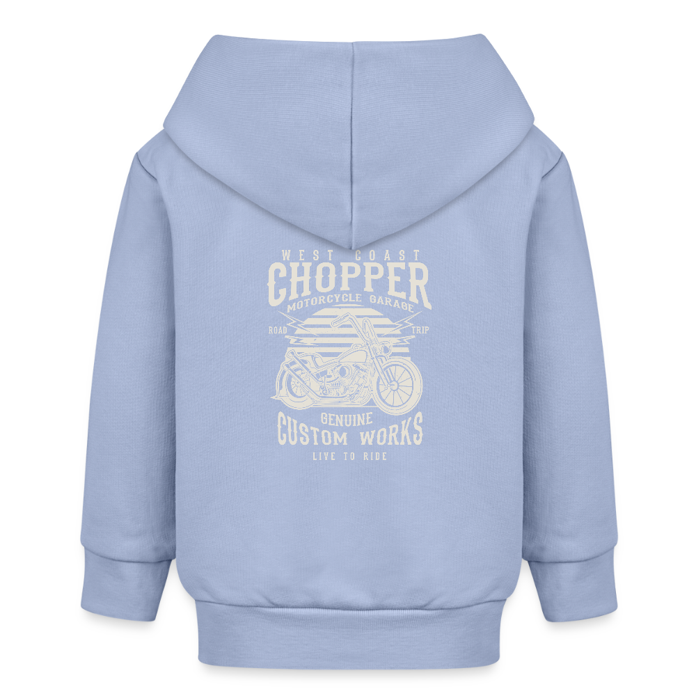 Stanley/Stella Bio zip-hoodie BABY CONNECTOR - sky
