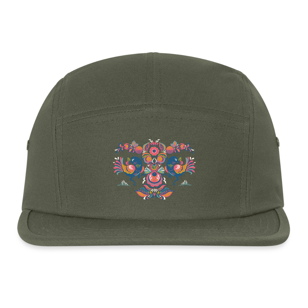 Canvas camper pet - olijfgroen