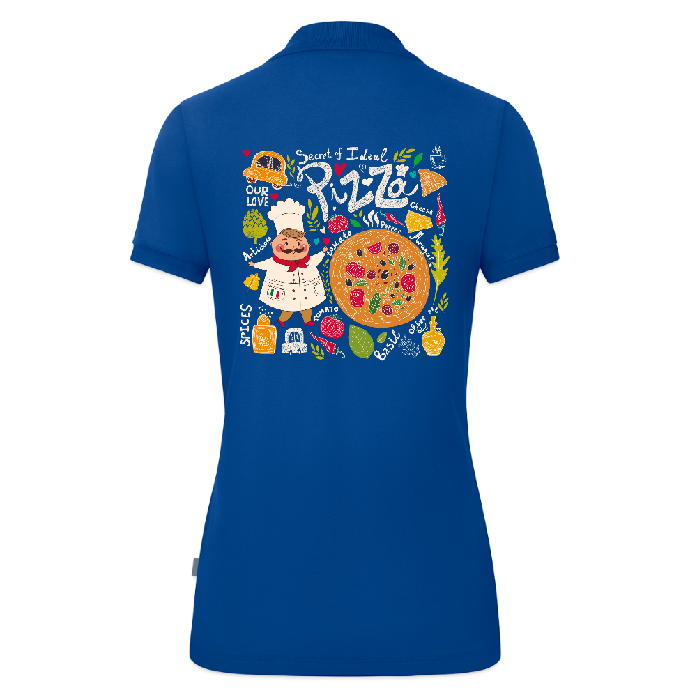 JAKO Vrouwen polo Organic - blauw
