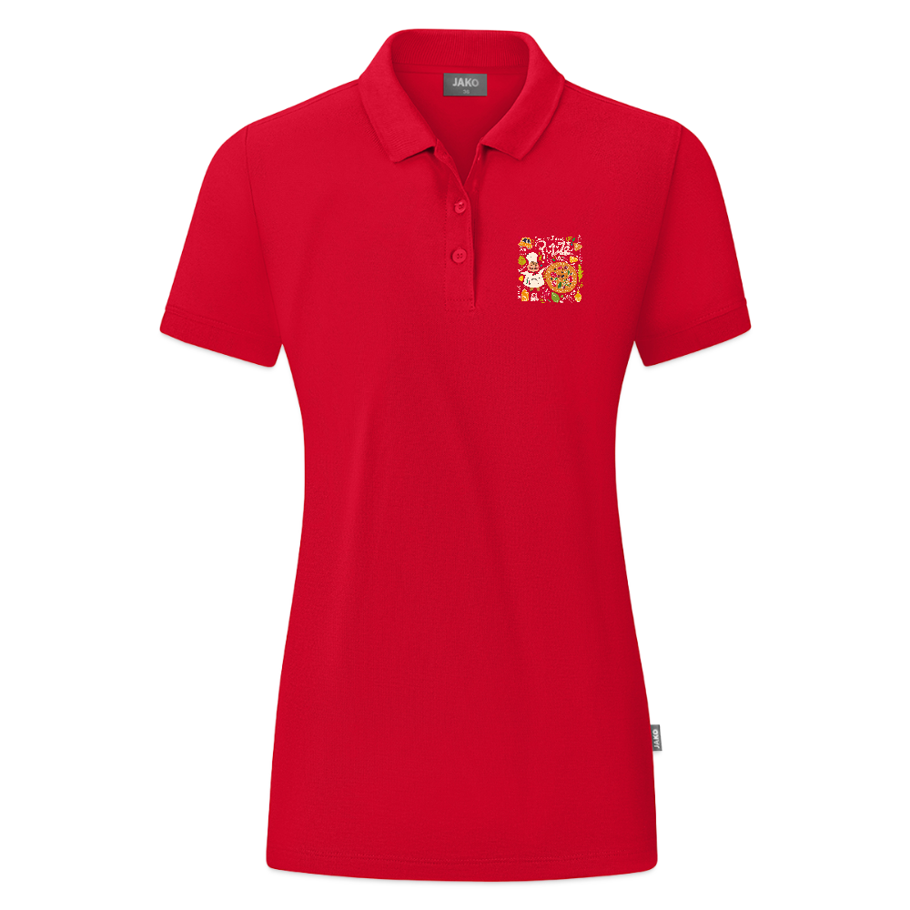 JAKO Vrouwen polo Organic - rood