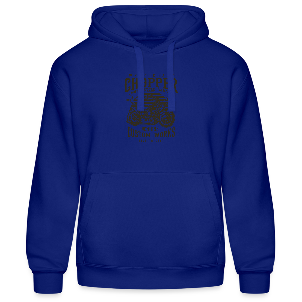 Mannenhoodie van Russell - koningsblauw