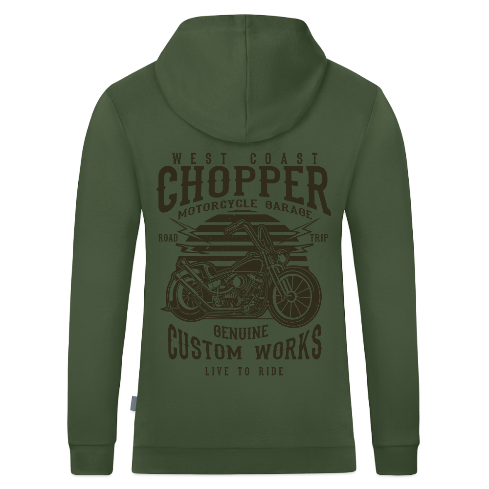 JAKO Kinderhoodie Organic - dennengroen