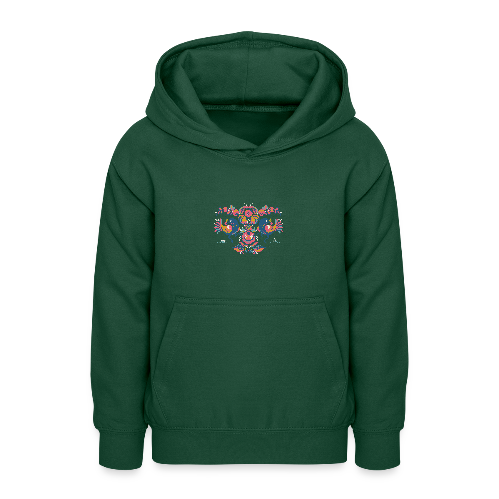 Teenager hoodie - flesgroen
