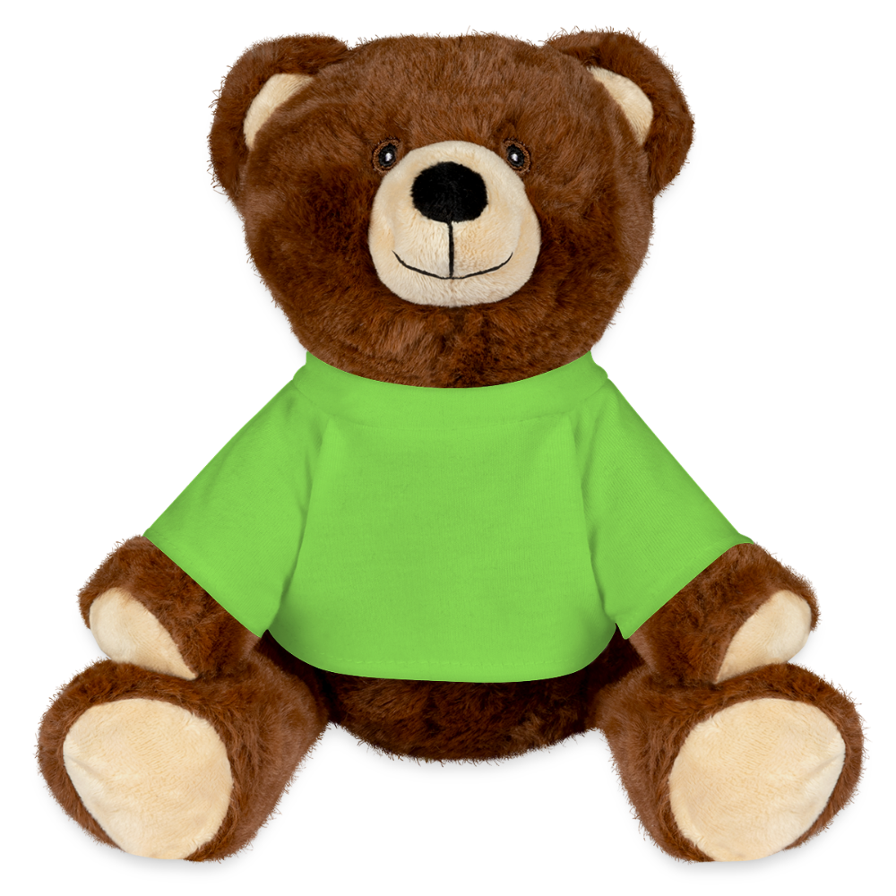 MiniFeet® RecycelBär® bruin - lichtgroen