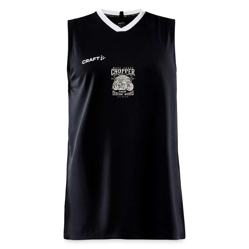 CRAFT Progress mannen basketbalshirt - zwart