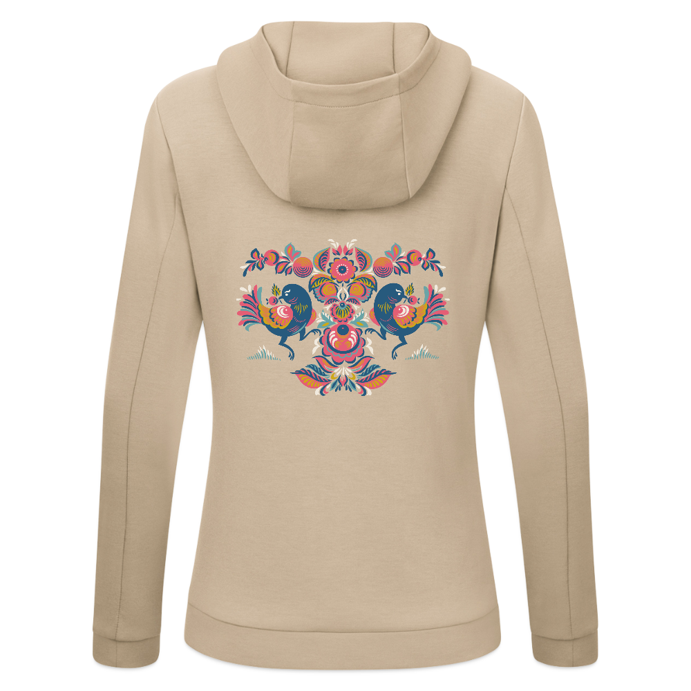 JAKO Vrouwen ziphoodie Pro Casual - beige
