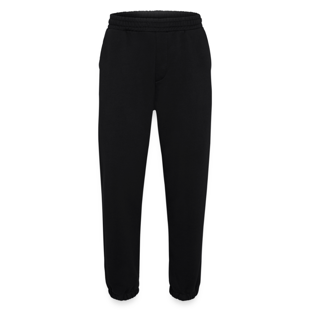 Heavyweight organic joggingbroek made in EU - SOLID BLACK