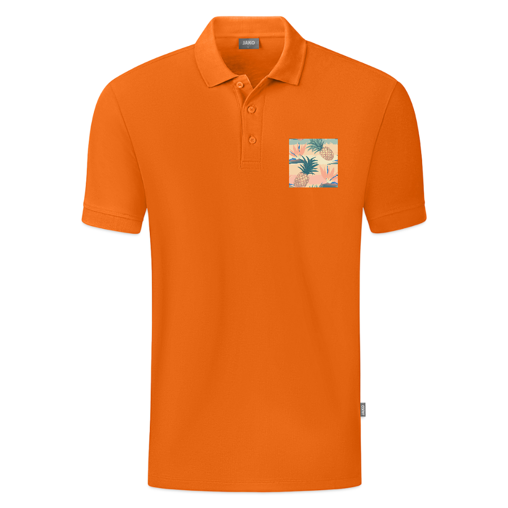 JAKO Kinderpolo Organic - neonoranje